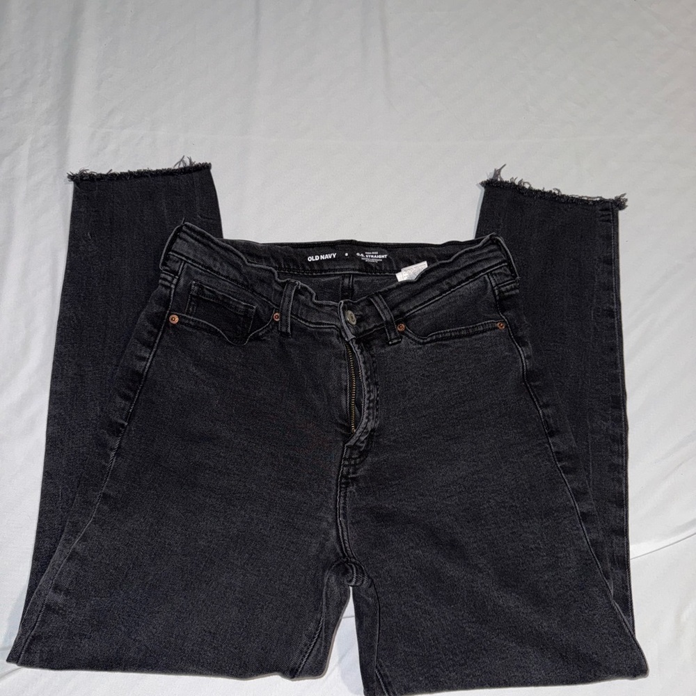 ⛔️SOLD⛔️Old Navy OG Straight Women's Vintage Black Jeans